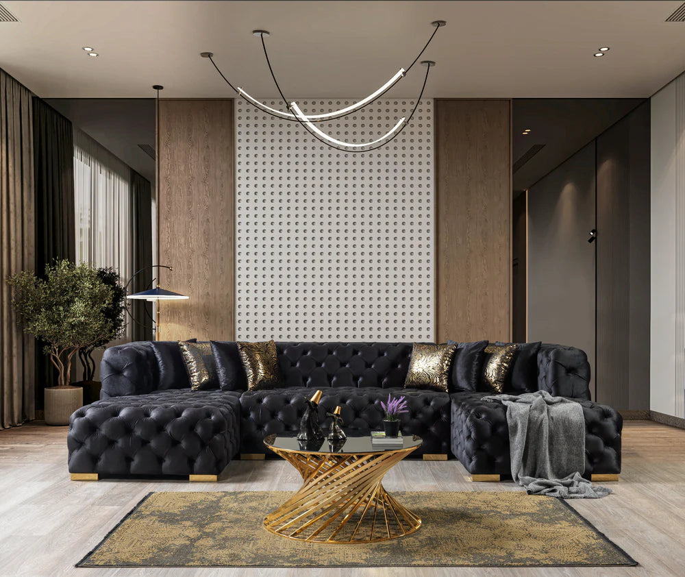 Neva Velvet Double Chaise 138