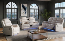 Load image into Gallery viewer, S1887 Marisol White 2PC Reclining Sofa
