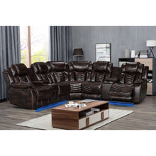 Load image into Gallery viewer, S2021 Lucky Charm Reclining Sectional (4 colors)
