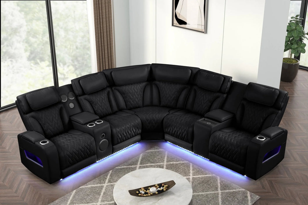 S2024 Skyline Power Reclining Sectional (3 colors)