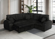 Load image into Gallery viewer, S3662 Neeha Sectional (Beige, Black &amp; White)
