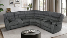 Load image into Gallery viewer, S3672 Calantha Corduroy Reclining Sectional (3 colors)
