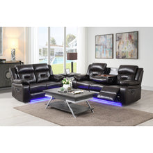 Load image into Gallery viewer, S8098 Concord Reclining Set (DK Brown)
