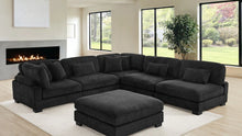 Load image into Gallery viewer, S862 Supreme 6pc Sectional (Black &amp; Grey)
