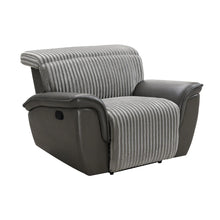 Load image into Gallery viewer, S9112 Twist (Grey) Reclining Set
