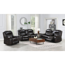 Load image into Gallery viewer, LAVON BROWN 3PC RECLINING LIVING ROOM SET
