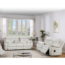 Load image into Gallery viewer, SH8898 WHITE POWER RECLINING SOFA SET
