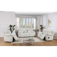 Load image into Gallery viewer, SH8898 WHITE POWER RECLINING SOFA SET
