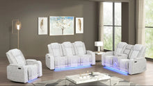 Load image into Gallery viewer, S4225 Lita Reclining Set ( Brown &amp; Black &amp; Grey)
