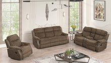Load image into Gallery viewer, S4230 Willow 3pc Reclining Sofa Set (Black, Grey &amp; Brown)

