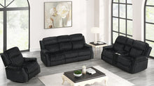 Load image into Gallery viewer, S4230 Willow 3pc Reclining Sofa Set (Black, Grey &amp; Brown)
