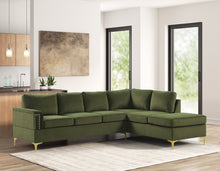 Load image into Gallery viewer, Vogue2 Sectional ( Black &amp; Olive &amp; Latte &amp; Navy)
