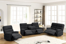 Load image into Gallery viewer, Albert 3PC Reclining Sofa Set Fabric (2 colors)
