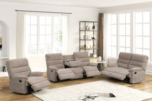 Load image into Gallery viewer, Albert 3PC Reclining Sofa Set Fabric (2 colors)
