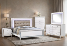 Load image into Gallery viewer, Blanca2 White King Bedroom Set

