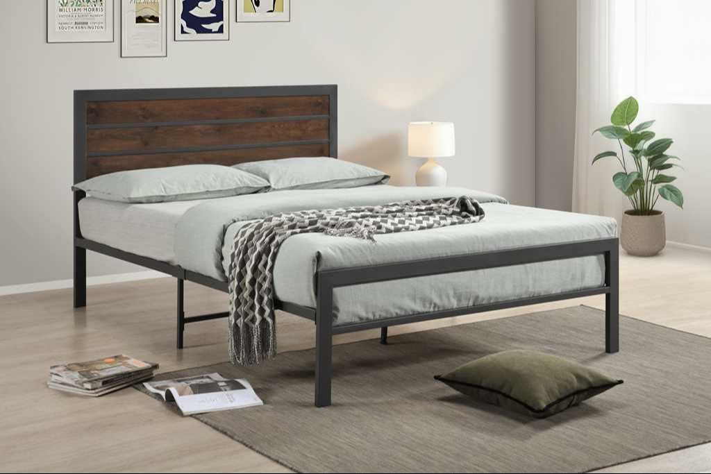 BM11 Metal Platform Bed – Mattress Shack