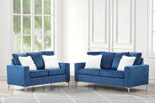 Load image into Gallery viewer, BELLE 2PC VELVET SOFA SET (3 COLORS)
