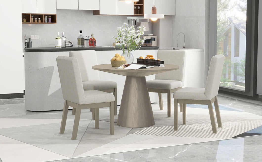 D2600 Round Dining Table Set