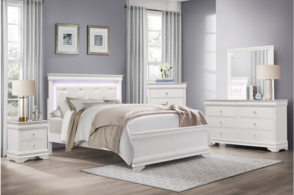 1556W Lana 6PC Bedroom Set – Mattress Shack