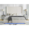 B300 Belinda Bed Frame (Grey Or White)