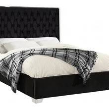 Load image into Gallery viewer, B600 Rose 55"H Black Bed Frame
