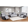 S6050 Lexy Reclining Set (Black Two Tone & Grey Two Tone)