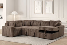 Load image into Gallery viewer, Sonic Sectional With Pull-Out Bed (4 colors)
