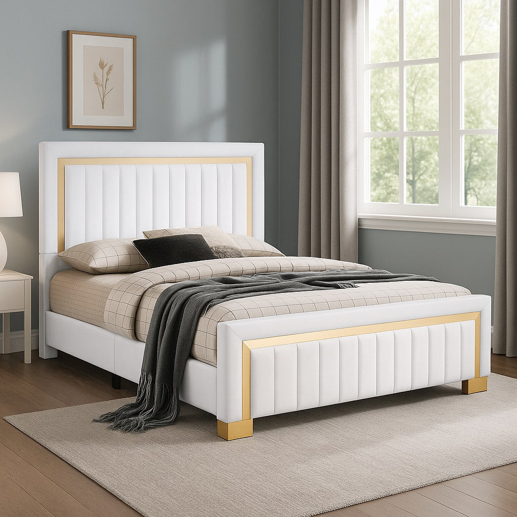 HH810 Beige Bed – Mattress Shack
