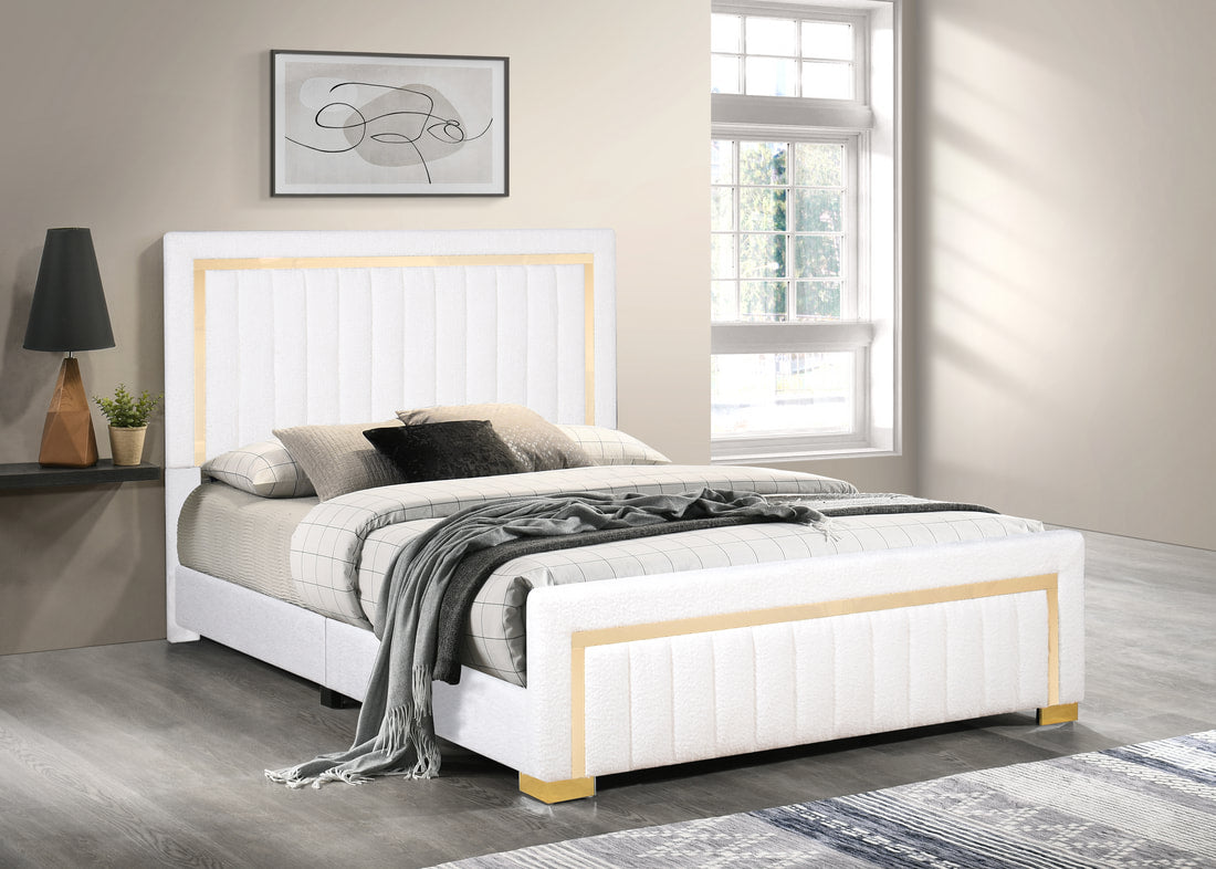 HH810 Off White Bed – Mattress Shack