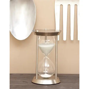 Silver Metal Hourglass Sand Timer