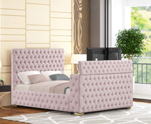 Load image into Gallery viewer, Future Pink Platform King Bed
