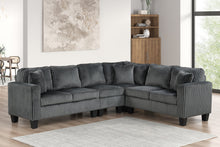 Load image into Gallery viewer, Logan2 Reversible Sectional (Black and Grey)
