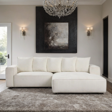 Load image into Gallery viewer, Romeo Sectional Cordoroy (Sage Green,  &amp; Black)

