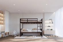 Load image into Gallery viewer, BB10 Twin/Twin Bunk Bed Espresso
