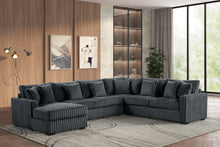 Load image into Gallery viewer, Solana Sectional Oversized (Brown, Grey, Beige &amp; Black)
