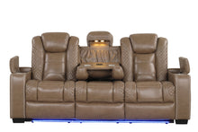 Load image into Gallery viewer, STEFANO10 3PC Reclining Set (Brown)
