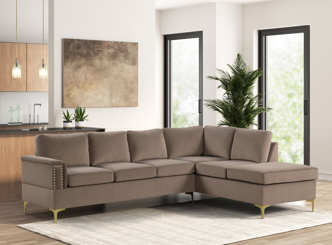 Vogue2 Sectional ( Black & Olive & Latte & Navy)