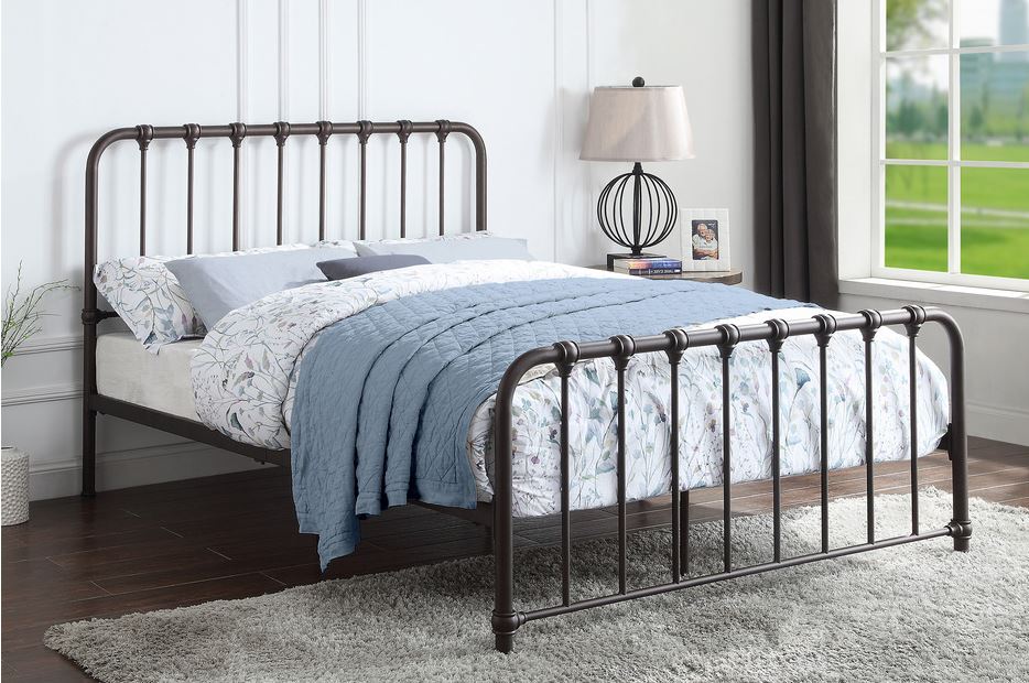 BETHANY METAL BED FRAME (3 COLORS)