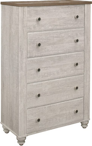NASHVILLE RUSTIC CHEST W/ 5 DRAWERS