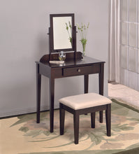 Load image into Gallery viewer, IRIS VANITY AND STOOL SET (4 COLORS)
