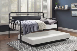 METAL NT DAYBED WITH TRUNDLE