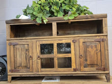 Load image into Gallery viewer, CLEARANCE HACIENDA 50&quot; ANTIQUE RUSTIC TV STAND
