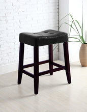 Load image into Gallery viewer, FLOOR MODEL CLEARANCE KENT 24&quot; SADDLE BARSTOOL  (2 COLORS)
