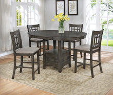 Load image into Gallery viewer, HARTWELL 5PC COUNTER HEIGHT DINING SET (3 COLORS)
