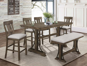 QUINCY 5 PC COUNTER HEIGHT DINING SET