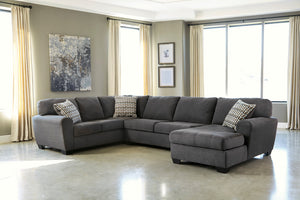 SORENTON SLATE 3PC OVERSIZED SECTIONAL