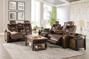 THE MAN DEN 3PC RECLINING SOFA SET