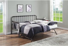 Load image into Gallery viewer, METAL DAYBED WITH PULL UP/OUT TRUNDLE (3 COLORS)
