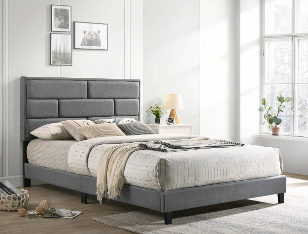 FLANNERY PLATFORM BED IN GRAY