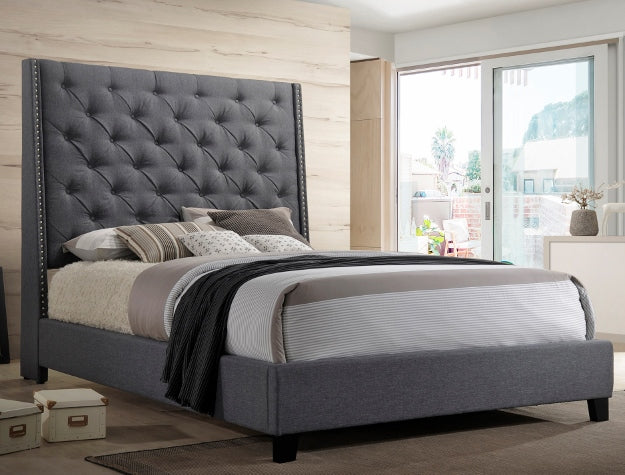 CHANTILLY ROYAL 6' BED (3 COLORS)